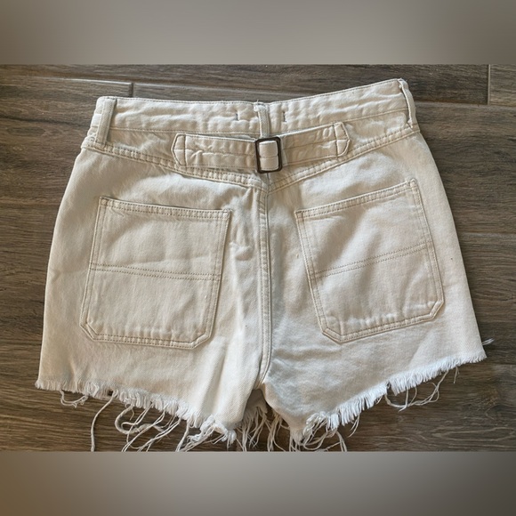 Free people we the free Jesse white carpenter cut off Dennis shorts 27 - Picture 3 of 6